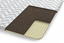 

Тонкие матрасы Classic ™, Topper Kokos 2 Sm Lateks 2 Sm