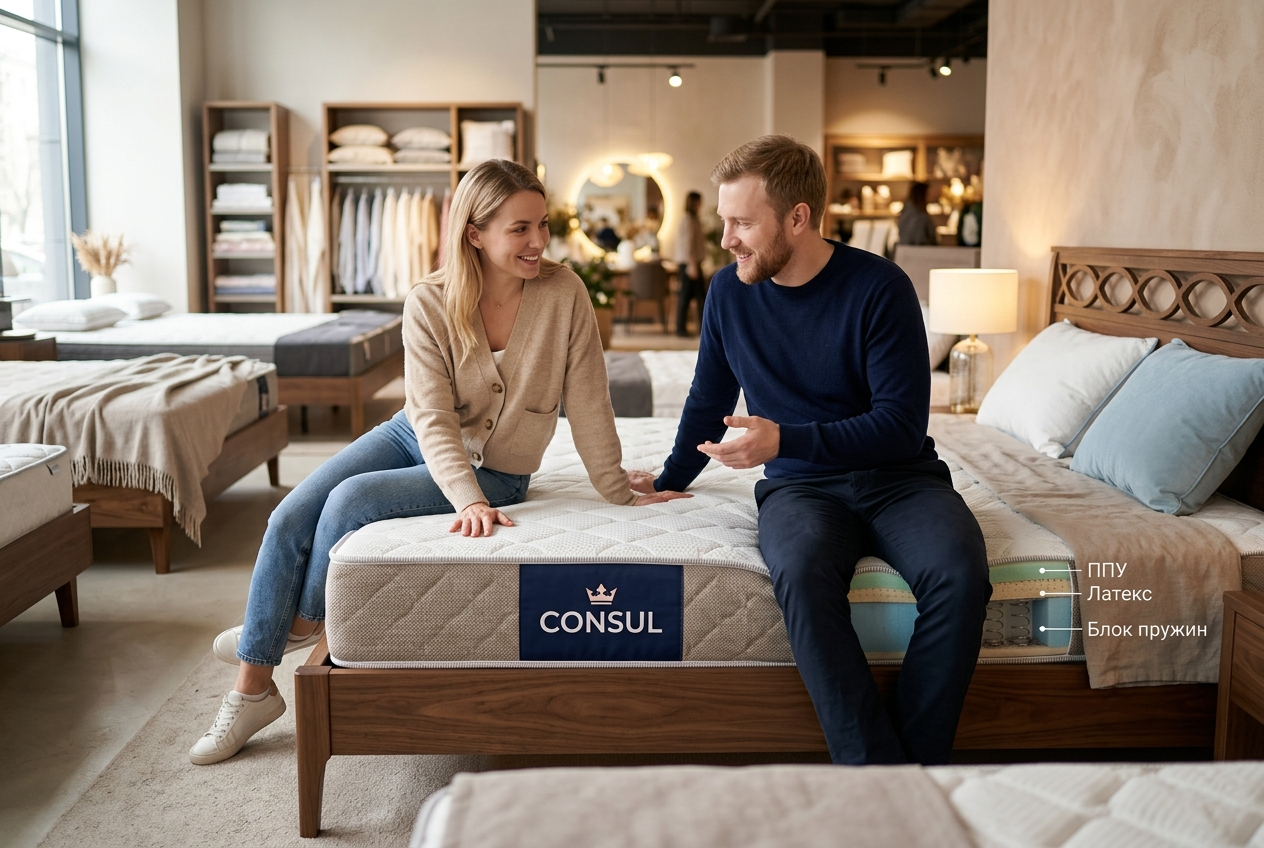 Как выбрать ортопедический матрас