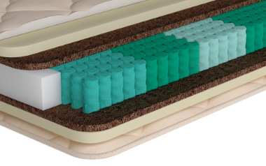 Матрас «Шамони», 160x190 см, трикотаж