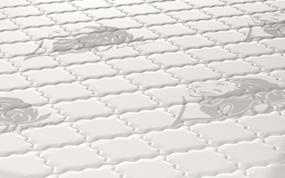 Белый жаккард Leo