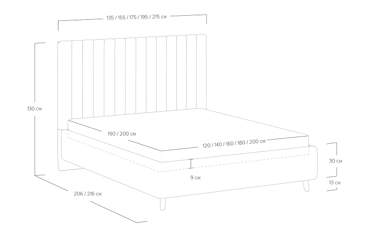 Кровать «Amanda» фото 84