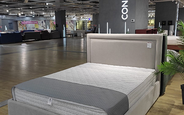 Кровать «Тиволи Лайт», 160x200 см, grace 22 silver