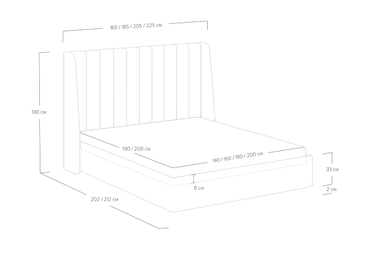 Кровать «Samanta» фото 48