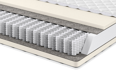 Матрас «Терра», 160x200 см, трикотаж