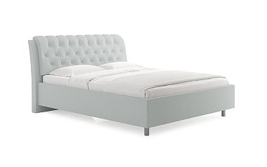 Кровать «Olivia», 160х200 см, тедди пепельный