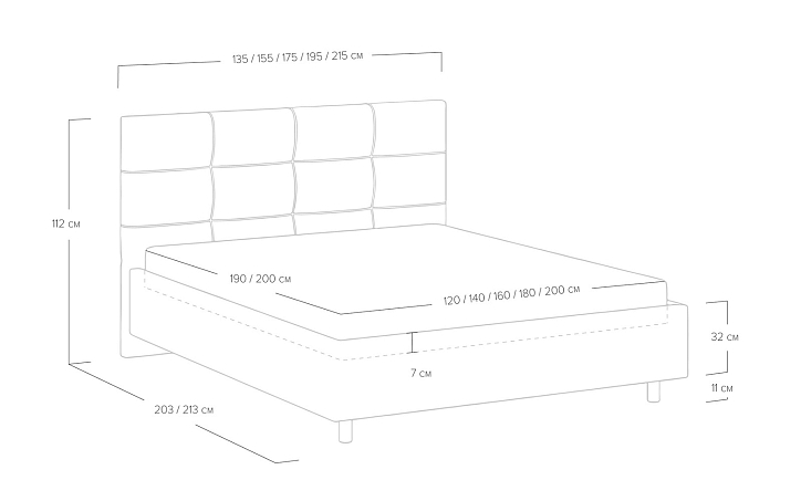Кровать «Caprice» фото 84