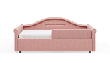Кровать «Maria» + верхний чехол, 90x200 см, тедди розовый