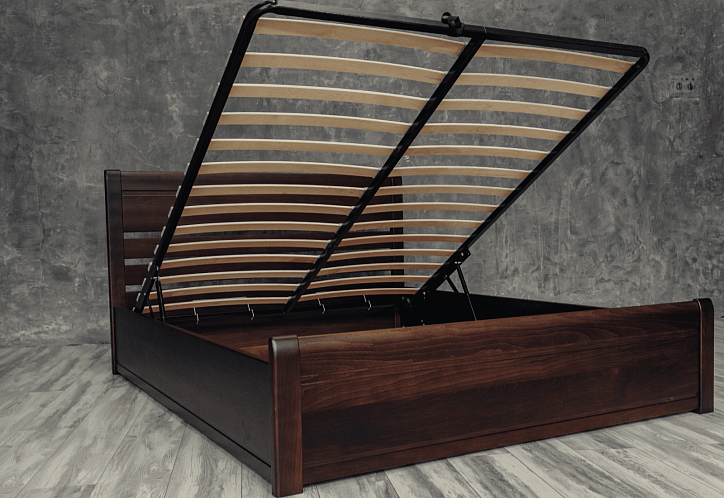 Кровать «Руно», 160x200 см, цвет: орех фото 1