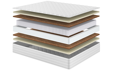 Матрас «Сапфир», 80x190 см, трикотаж