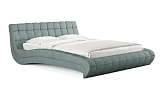 Кровать «Milano», 160x200 см, замша мятный
