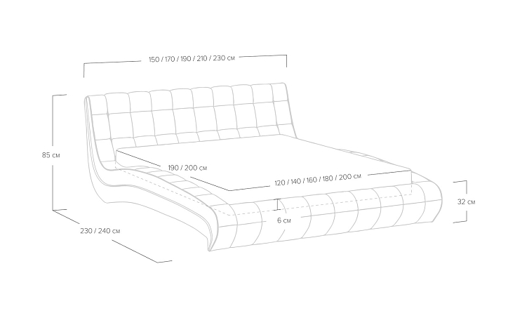 Кровать «Milano» фото 48