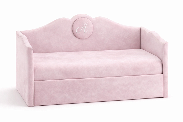 Кровать «Валенсия», 90x200 см, generation 107, вышитая «А» фото 1