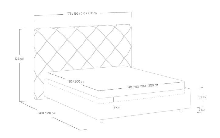 Кровать «Manhattan» фото 48