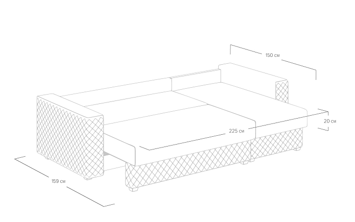 Диван «Denver» угловой фото 6