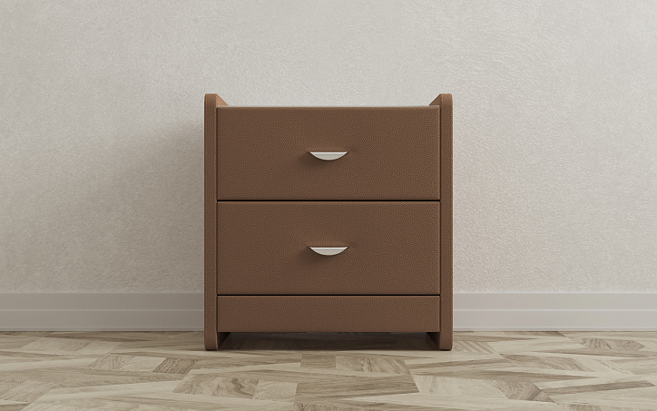 Тумба «Люкс 2», ткань: вельвет cиний фото 1