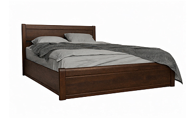 Кровать «Руно», 160x200 см, цвет: орех (есть дефекты)