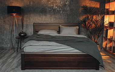 Кровать «Руно», 160x200 см, цвет: орех