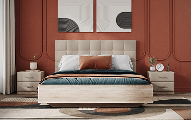 Кровать «Luiza» (дуб сонома)