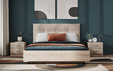 Кровать «Victoria» (дуб сонома)