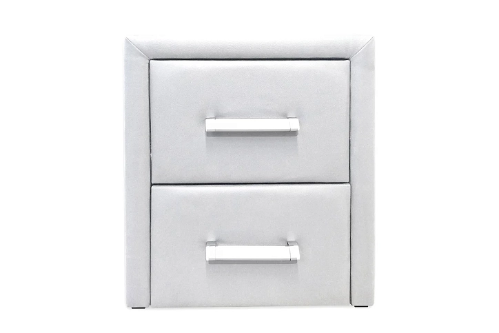 Тумба «Болено», ткань: эко-кожа Nitro White фото 1