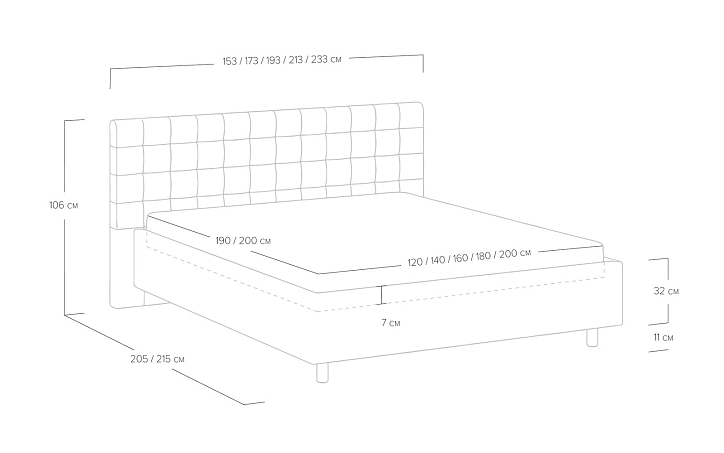 Кровать «Siena» фото 83