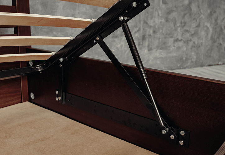 Кровать «Руно», 160x200 см, цвет: орех фото 1