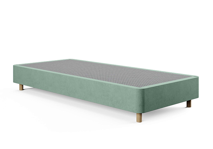 Кровать-основа «Tatami», 90x200 см, микровелюр селадон фото 1