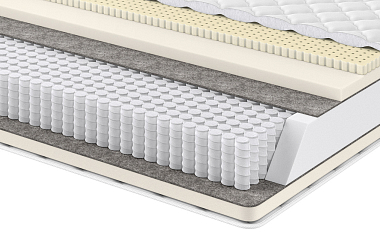 Матрас «Аквамарин», 160x200 см, трикотаж