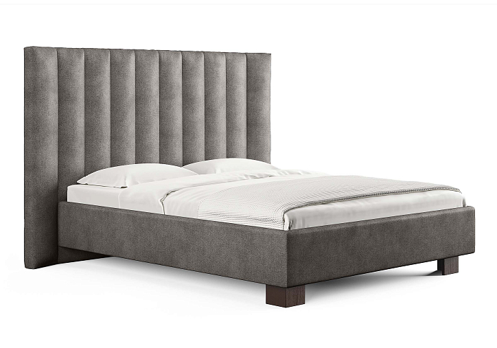Кровать «Barbara», 180x200 см, фултон графит фото 1