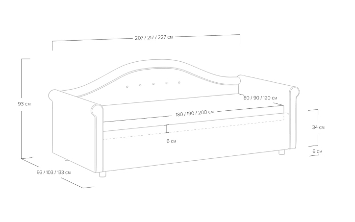 Кровать «Maria» фото 36