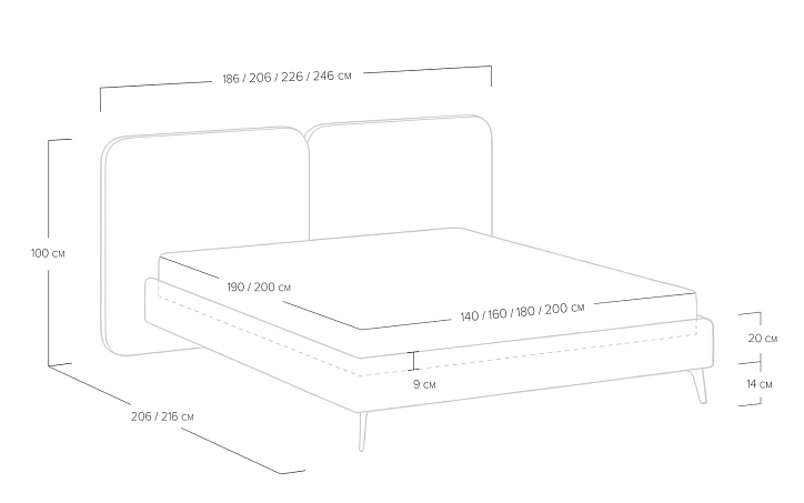Кровать «Brooklyn» фото 24