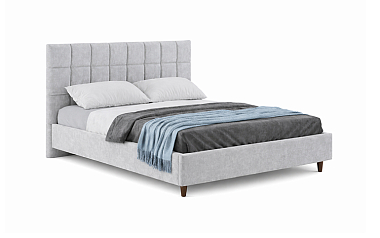 Кровать «Sindy», 160x200 см, велюр teddy 022