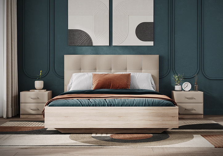 Кровать «Vena» (дуб сонома) фото 84