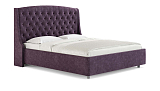 Кровать «Diamant», 160x200 см, микровелюр лаванда
