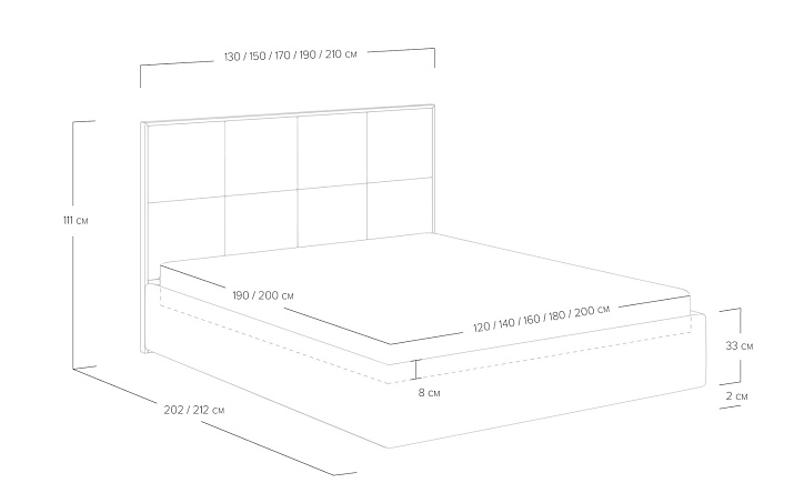 Кровать «Helga» фото 84