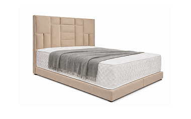 Кровать «Мазарини», 160x200 см, микровелюр selesta 41