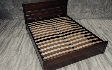 Кровать «Руно», 160x200 см, цвет: орех