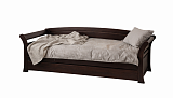 Кровать «Скай–2», 90x200 см, цвет: венге (есть дефекты)