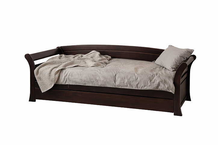 Кровать «Скай–2», 90x200 см, цвет: венге (есть дефекты) фото 1