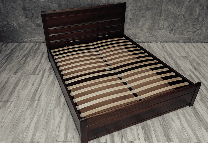 Кровать «Руно», 160x200 см, цвет: орех фото 1