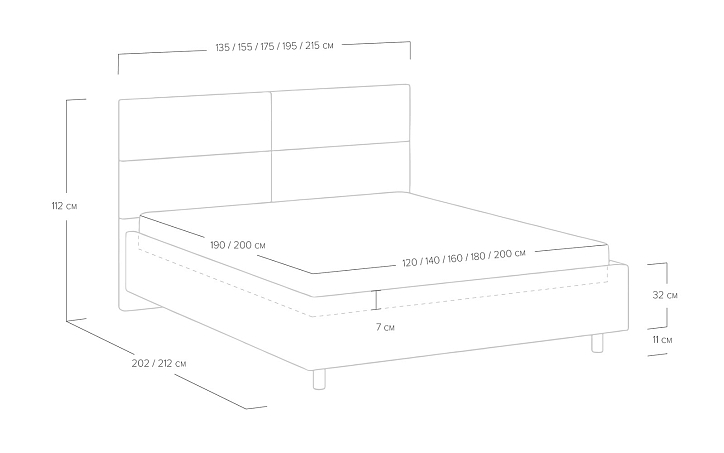 Кровать «Omega» фото 60