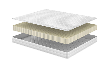 Матрас «Монолит», 160x200 см, трикотаж