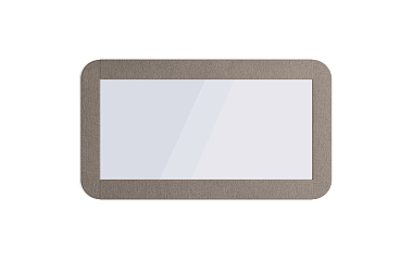 Зеркало «Люкс» (прямоугольник округлый)