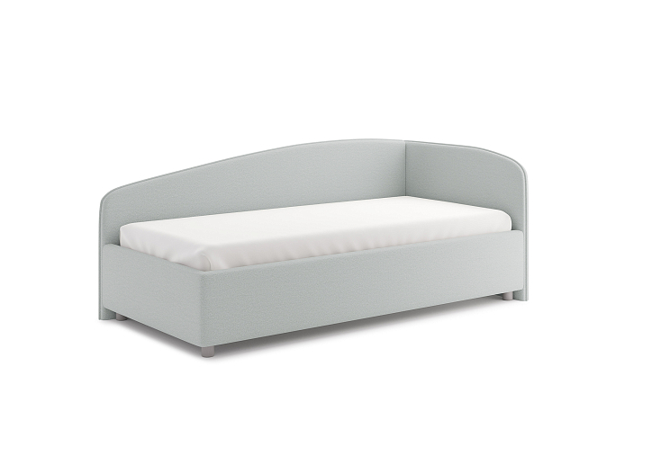 Кровать «Paola R», 90x200 см, тедди пепельный фото 1