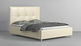Кровать «Венна», 180x200 см, эко-кожа nitro ivory